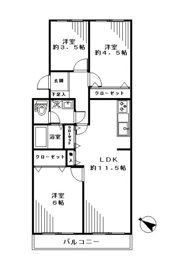 (間取)