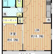 3LDK・角部屋・3面採光(間取)