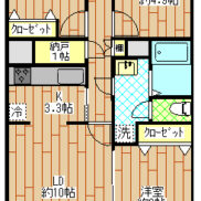 73.78㎡の広々3ＬＤＫ(間取)